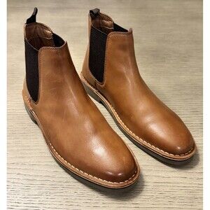 Steve Madden Men’s Hartford Leather Chelsea Boots. Size 8.5